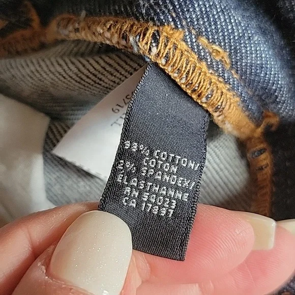 BANANA REPUBLIC BOOTCUT STRETCH JEANS - Picture 9 of 9